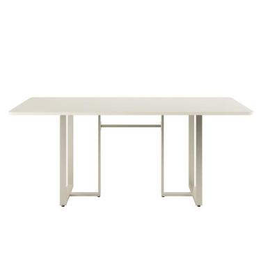 Imagem de Mesa de Jantar 180cm e Tampo de Vidro Arcádia - Província