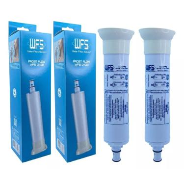 Imagem de Kit 2 Filtros Tampa Branca Para Purificador Consul Cpb33 Cix08ax