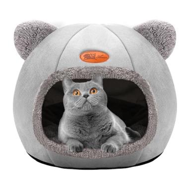 Imagem de Cama para Gato(M 36 * 36 * 36 CM),Casinha de Gato, Casinha para Gatos, para Cachorro ou Gato com Almofada