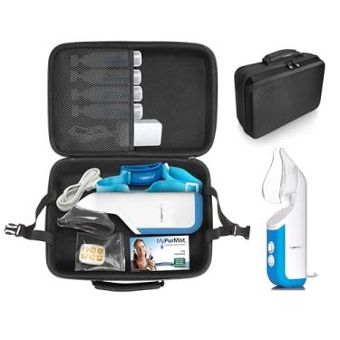 Imagem de getgear Estojo de armazenamento para umidificador inalador de névoa fria pessoal, compressor, compatível com Mypurmist 2 Ultrapure, Classic Free Ultrapure, RProtect, FHLP