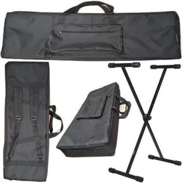 Imagem de Capa Teclado Roland Xps10 Acolchoada Master Luxo + Suporte