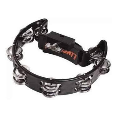 Imagem de Pandeiro Meia Lua Com Clamp Preto