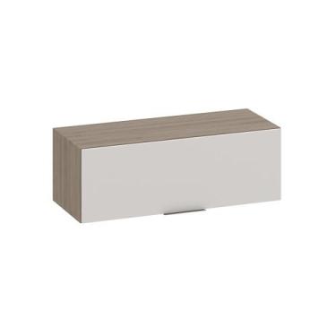 Imagem de Armário Geladeira 80cm 1 Porta Etna Carvalho Oak Off White - SSX Multi
