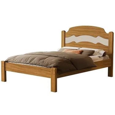 Imagem de Cama Iris Casal Cambel Cor Nature Off White