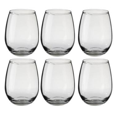 Imagem de Conjunto 6 Copos Drink Suco Refrigerante Vidro Gourmet 450ml - CLASS H