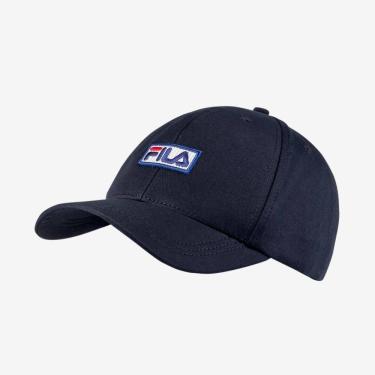 Imagem de Boné Unissex Fila Classic DNA 100% Algodão Preto