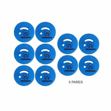 Imagem de Kit 10 Peças Disco Sorriso Pirata Eva Hidroginástica Pronado