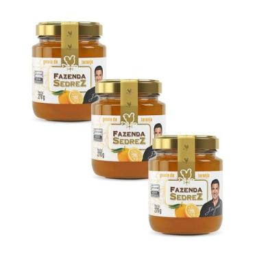 Imagem de Combo Geleia de Laranja 270g Fazenda Sedrez - 3 unid