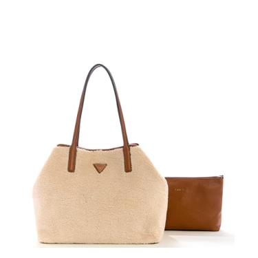 Imagem de GUESS Bolsa Victtoria 2 em 1, natural/conhaque