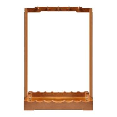 Imagem de Generic Suporte para sinos de vento, suporte para caneta de escrita chinesa, decorativo de madeira para sinos de vento, para caneta de caligrafia para colar, Cor de Madeira