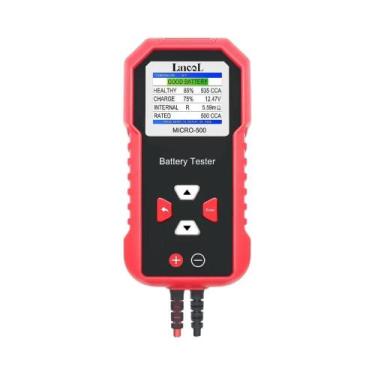 Imagem de Testador De Bateria De Motocicleta 12/24V 40-3000CCA Analisador De Cap