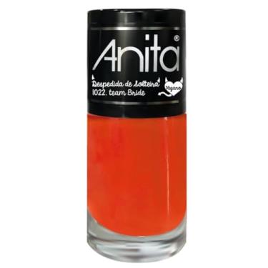 Imagem de Esmalte Anita Cremoso Team Bride - Nude Rosado Elegante para Noivas e Dia a Dia - Secagem Rápida e Pincel Flat - 1022