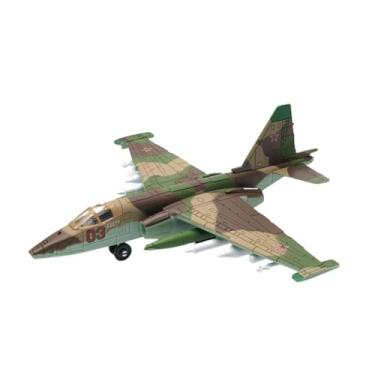 Imagem de oshhni Modelo de avião fundido 1/72, brinquedo quebra-cabeça de aeronave, presentes para adultos, avião de caça realista para decoração de prateleira de mesa