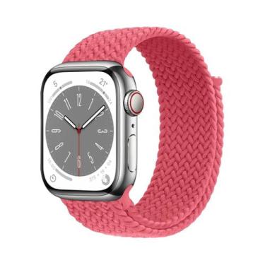 Imagem de Pulseira Trançada Solo Loop Para Apple Watch De 40mm 41mm 42mm 44mm 45