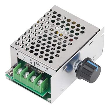 Imagem de Controlador de Velocidade do Motor DC, Regulador AC220V Entrada DC10-210V Saída 10A, 12KHZ, Com Interruptor