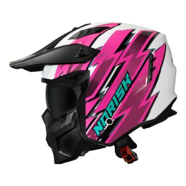Imagem de Capacete Aberto NorisK Darth II 4 em 1 Pala Moto Storm Cinza (60)