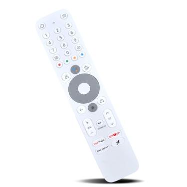 Imagem de ZWP Controle remoto de voz de substituição adequado para MECOOL KM2 Plus Deluxe S905X4 R-C-OHS-C009 Homatics Box R 4K Plus Android TV Box