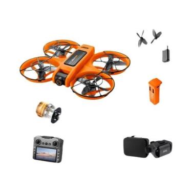 Imagem de Drone Com Câmera 8K S156 Profissional 5G WiFi FPV UAV Com Tela De 4.5 