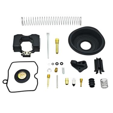 Imagem de Kit de reparo de carburador peças de reposição compatíveis com Harley Davidson CV40 Sportster 40 mm XL883 XL1200 reparos 27490-04 27421-99 27421-99C 27421-99A 27465-04 27501-88 27000C 4 a 89 anos