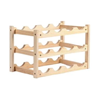 Imagem de Ganchos de pesca rack de vinho multicamadas organizador de prateleira de copo de vinho tinto suporte de armazenamento de vinho multiuso para sala de estar armário de cozinha loja janela ganchos de