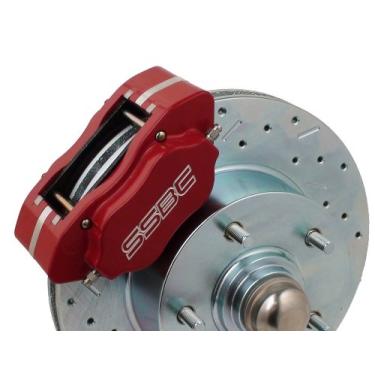 Imagem de Freios de aço inoxidável W123-31 At The Wheels Only Competition Race Series Kit de conversão de freio a disco