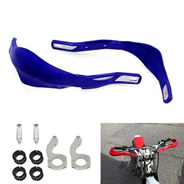 Imagem de Protetor de mão universal para motocicletas Protetor de mão Protetor de manopla Protetor de vento Protetor de colisão para Honda Motocross Yamaha Suzuki Kawasaki KTM Bicicleta de sujeira esportiva dupla ATV MXCOBIKE azul COBIKE
