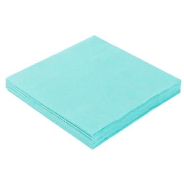 Imagem de Guardanapos de Papel Folha Dupla 32x32cm (Verde Água, 32x32cm)