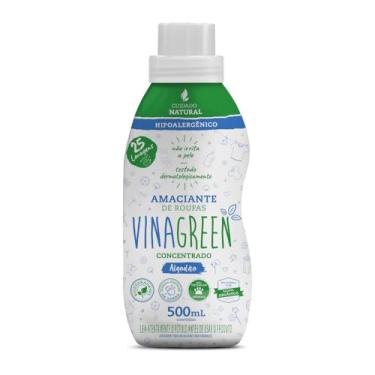Imagem de Amaciante Natural Hipoalergênico Concentrado 500ml Com Vinagre Perfume Suave Para Roupas Delicadas Pele Sensível Bebê Adulto Antialérgico (Algodão)