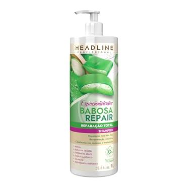 Imagem de Shampoo Babosa Repair - Limpa e Restaura - HEADLINE Especialidades - 1L