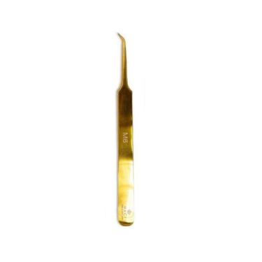 Imagem de Pinça Macy M6 Angle Para Extensão Alongamento De Cílios