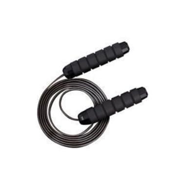 Imagem de Corda de pular com rolamento de esferas, cabo rápido sem emaranhamento para mulheres, homens de aço ajustável com alça de espuma para exercícios e emagrecimento em casa, escola e academia