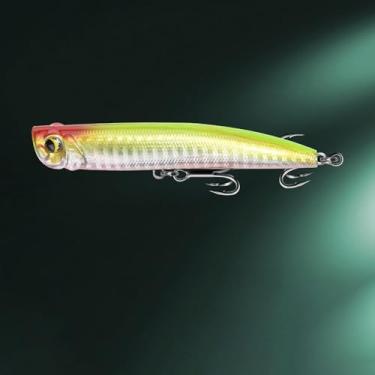 Imagem de Água salgada, água doce, manivela do mar, salmão, pique, truite, iscas de pesca, iscas de crankbait Peche leurres Popper, 10 g