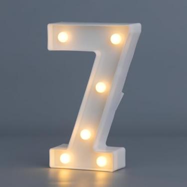 Imagem de Sinal numérico com luz LED branca, luz branca quente para decoração de 30 anos, cenário de festa, casamento, decorações de aniversário(7)