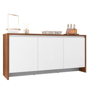 Imagem de Buffet Aparador Madrid 3 Portas Cedro-branco - Casa D Cedro-branco