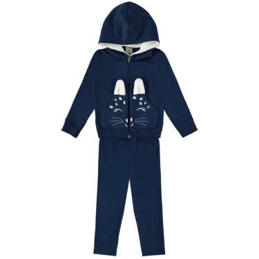 Imagem de Conjunto infantil menina de gatinho Mundi-Feminino