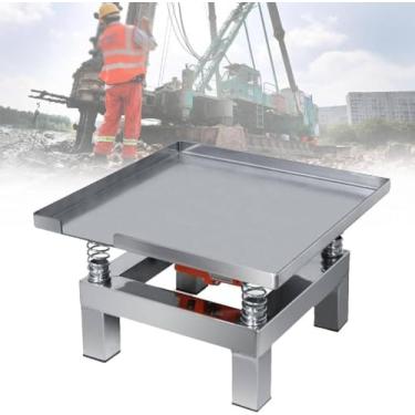 Imagem de Mesa vibratória de concreto, 35 * 35 cm 50 * 50 cm Banco de teste vibratório pequeno, banco de teste vibratório pequeno, mini mesa de vibração, 13,7 x 13,7 polegadas