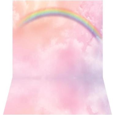 Imagem de Fundo Fotográfico Newborn Em Tecido Arco Iris 1,50X2,20 - Mix estilos