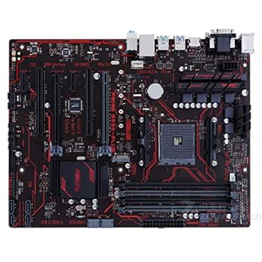 Imagem de Novo ajuste para placa-mãe Prime B350-PLUS AM4 DDR4 USB3.0 HDMI compatível DVI VGA 32GB B350 Desktop Motherboardgaming combo de placa-mãe
