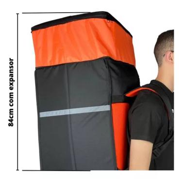 Imagem de Mochila Motoboy Grande 170 Litros Impermeável Cargueiro Bag