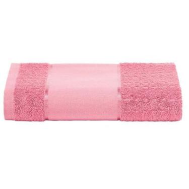 Imagem de Toalha Rosto Felpudo Multi Arte III - Dohler, Rosa Escuro