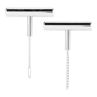 Imagem de Ymiko Conjunto de Ferramentas de Reparo de Pneus de 2 Unidades para Kit de Fixação de Pneus de Motocicletas e Carros