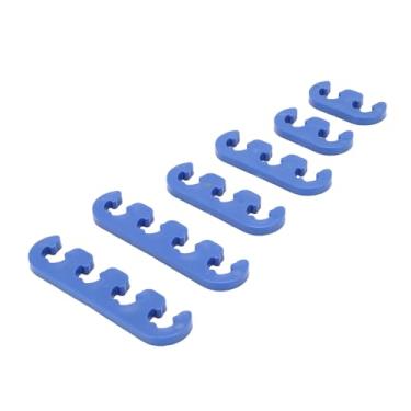 Imagem de SUNGOOYUE 6 PCS Fios de Vela de Ignição, Kit Separador Oe 9728 9723 7mm 8mm 9mm Divisor de Fio de Ignição Braçadeira de Ramificação de Vela de Ignição Com Clipe Em Design para Motor