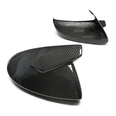 Imagem de Capas de espelho retrovisor laterais compatíveis com Audi C8 A6 S6 RS6 A7 S7 RS7 A8 S8 RSE-Tron 2019-2024 - Adesivo(Without Line Assist)