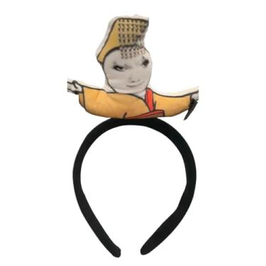 Imagem de Tiaras de cabelo engraçadas para mulheres, faixas de cabelo femininas de desenho animado - faixas de cabelo divertidas multifuncionais, spa inchado, maquiagem de pelúcia