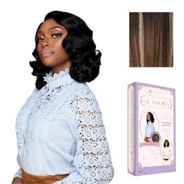 Imagem de Sensationnel Glamora Lace Front Wig - Glam Unit 3 Glueless 13x4 Laceparting Ready to Wear Synthetic Preplucked Hairline (BALAYAGEMOCHA)
