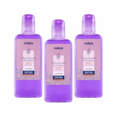 Imagem de Kit 3 Aromatizantes de Ambiente Nobre Lavanda 140ml – Fórmula Super Concentrada, Perfume de Longa Duração e Frescor Imediato (Combo Econômico)