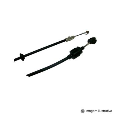 Imagem de Cabo de Embreagem Caddy / Inca / Van 12 / 96 ... 8 / 00 Polo Classic ( Pedal Plastico ) Regulagem Manual 1335mm