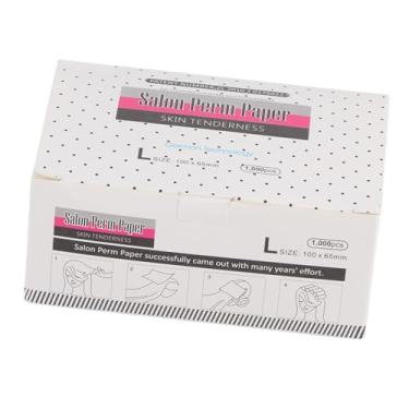 Imagem de Yinhing Barbearia Ultra Fino Cabelo Perm Papel Malha Respirável Perming Papel Ferramenta de Cabeleireiro Profissional Qualidade de Salão Alta Temperatura para Estilo de Cabelo 10 X 6,5 (permanente)