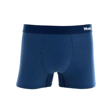 Imagem de Cueca boxer mash 150.11 plus size, XGG, Azul