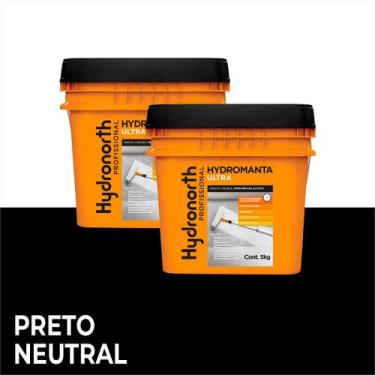 Imagem de Manta Alta Performance Hydromanta 5kg Impermeabiliza Kit C/2, Preto